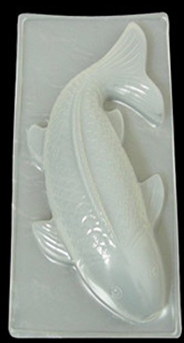Giftshop12 Plastic Koi Fish Goldfish Shaped Mold Size Large 12-Inch