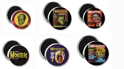 Famous Monster of Filmland Forrest J Ackerman Magazine Magnet Collections