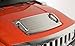 ZMAUTOPARTS Front Hood Deck Vent Panel Bezels Covers Trim Molding Chrome 3Pcs Set Compatible with 2006-2010 Hummer H3