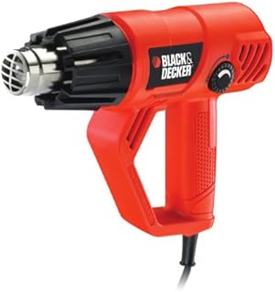 BLACK+DECKER 2000 W Heat Gun for Paint Stripping with 5 Accessories Kitbox, 2 Speed & Variable Heat Control, KX2001K-GB