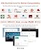 AOOSTAR R7 AMD Ryzen7 5700U Mini PC 8C/16T, Support 40T（2 * 20T 2 Bay Storage ，3-in-1 Mini Computers 32GB DDR4 1T NVME SSD Dual M.2 Slots WiFi 6 Dual 2.5G LAN Soft Router HTPC