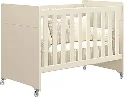 Berço Americano Evolution Multifuncional 4 em 1 Areia Fosco - Reller