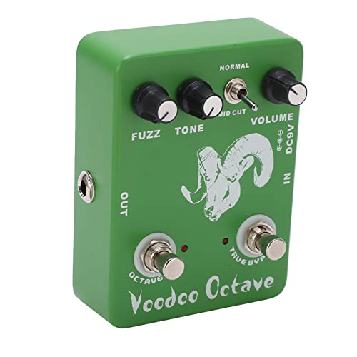 Pédales d’effets, pédale d’effet guitare Fuzz avec lumière LED pour jouer - Les Beatles, Paul McCartney, John Lennon, RIngo Starr, George Harrison Pédales d'effets, pédale d'effet guitare Fuzz avec lumière LED pour jouer