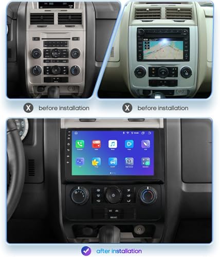 Radio Android para Ford Escape que soluciona la falta de mapas y manos libres 2