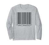 Photo Gallery vaccinated barcode maglia a manica Photo Gallery vaccinated barcode maglia a manica