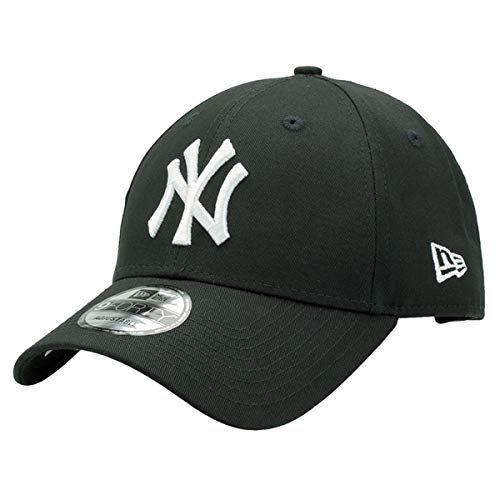 New Era 9Forty Gorra de béisbol Unisex para Mujer para Hombre MLB Essential League 940 Ajustable Gorra de béisbol Negra