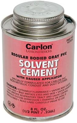 SCSC PVCu / PVC Conduit Solvent Cement 1 X 250ml Tub Supplied With A Brush In The Lid For Easy Application