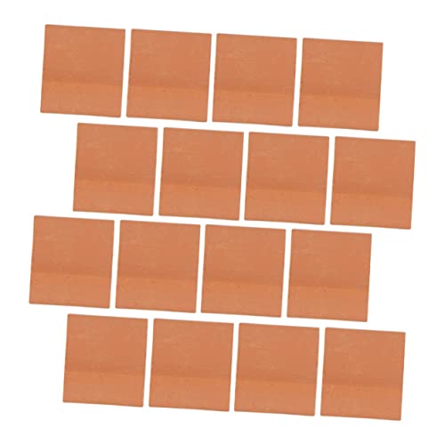 WESIEVYA 120St Simulierte Kacheln Modell Dachziegel Miniatur-Hausfliesen Mini-Gartenziegel Kinder Kinder bastelset basteln für Kinder Toy Landschaftsdekor Kinder DIY Ziegel Ton Brown WESIEVYA 120St Simulierte Kacheln Modell Dachziegel Miniatur-Hausfliesen Mini-Gartenziegel Kinder Kinder bastelset basteln für Kinder Toy Landschaftsdekor Kinder DIY Ziegel Ton Brown