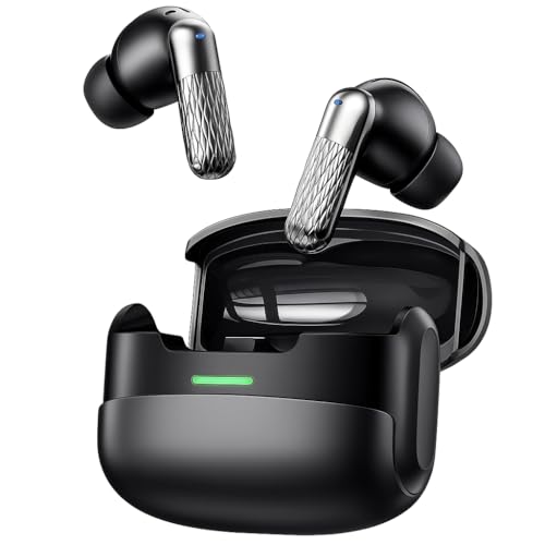 Fone De Ouvido Bluetooh Black, Sem Fio, Compatível Com Todo Celular, Cancelamento Ruído, Bateria Até 16 Horas de Uso, Microfone Para Chamadas, Controle Touch, Conecta no Notebook - Linha Premium