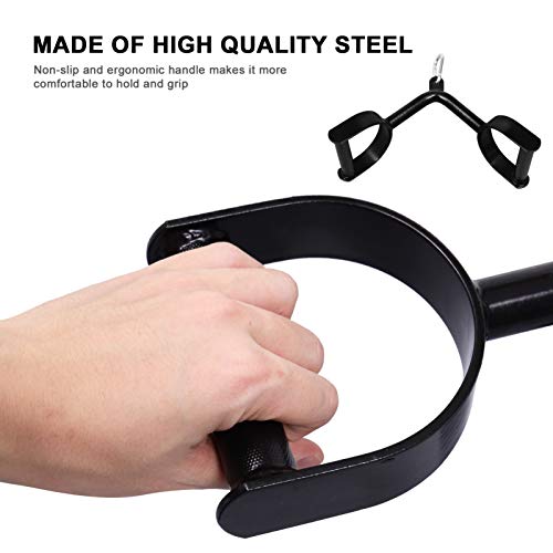 Cabo de máquina Besportble, cabo de máquina de remo para exercícios de barra, academia, musculação,