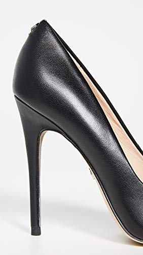 Image of Sam Edelman Women's Danna Shoe, Black Leather, 10.5 Medium US