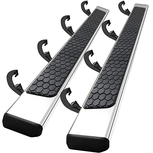 Image of COMNOVA 6.5 inch Running Boards for 2019-2026 Silverado /Sierra 1500 Crew Cab