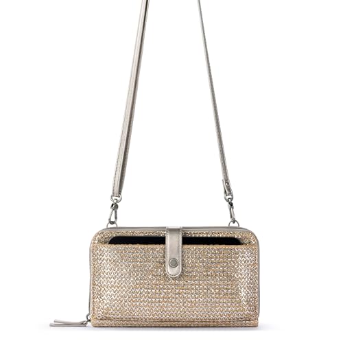 Image of Sakroots Smartphone Crossbody Purse - Women's Cellphone Bag & Wallet For Everyday - Convertible Wristlet With Zipper
