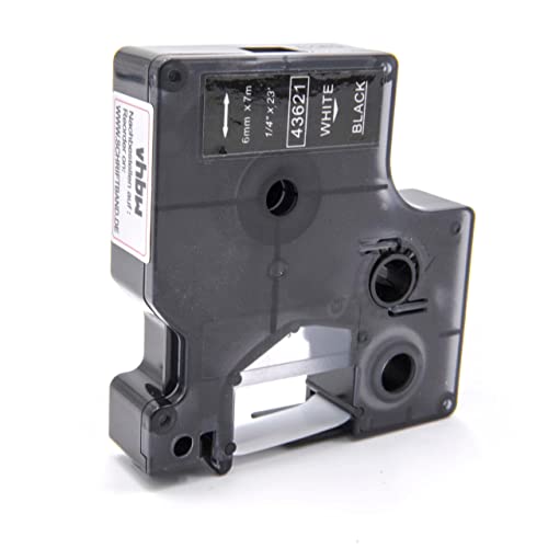 Cassetta Nastro vhbw 6mm per Dymo Labelpoint 200