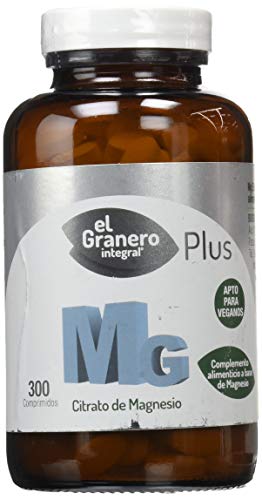 El Granero Integral - Mg 500-300 Comprimidos - Elaborado a Base de Citrato de Magnesio - Apoyo al Sistema Nervioso y Muscular - Ayuda a Reducir la Fatiga Mental Cover