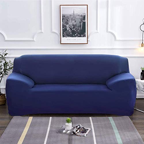 KAIMIRUI Fundas de Sofá Elasticas de 1 2 3 4 Plazas (Regalar 2 Funda de Cojines) Universal Funda Cubre Sofas Ajustables, Antideslizante Protector Cubierta de Muebles