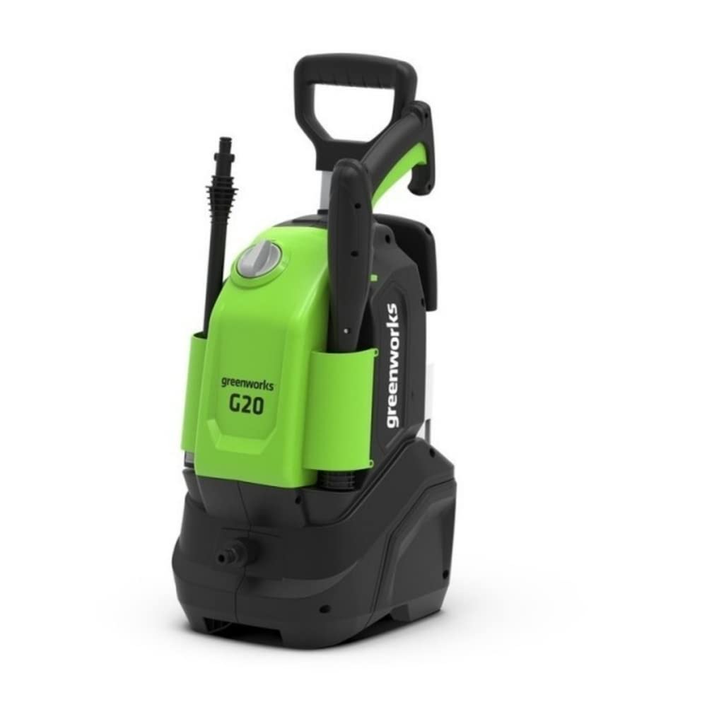 Greenworks 5103907 G20 limpiador de alta presión 110bar 1400 W, 1400 W, 240 V, Green