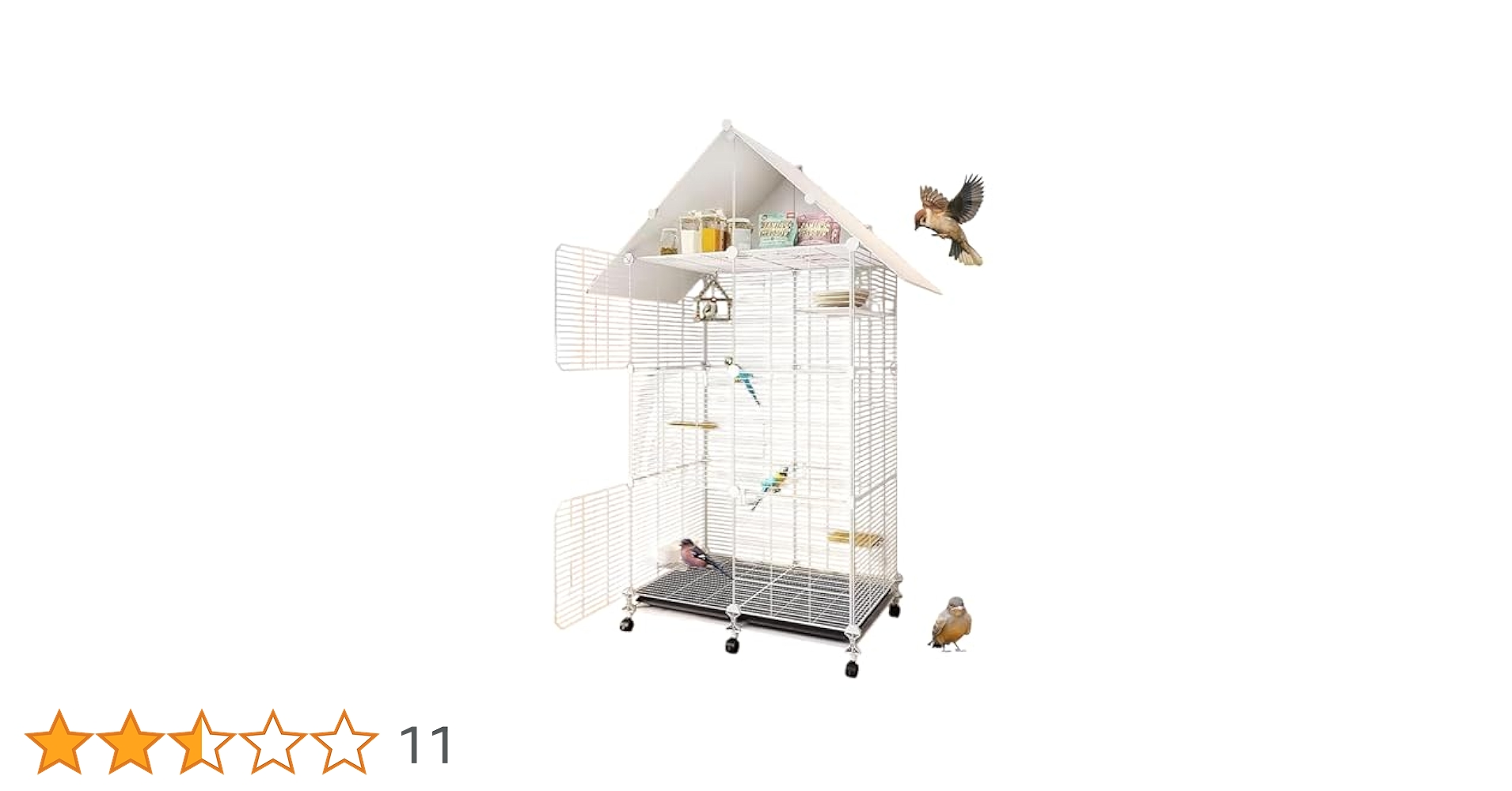ハンドメイド　オーダー木製鳥かご 大型 木と竹の鳥かご【サイズオーダー可能です】 | iichi 日々の