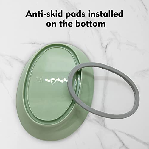 3-Pack Soap Dish With Drain Soap Holder, Soap Saver Easy Cleaning, Stop Mushy Soap Tray For Shower Bathroom Kitchen #TOP2