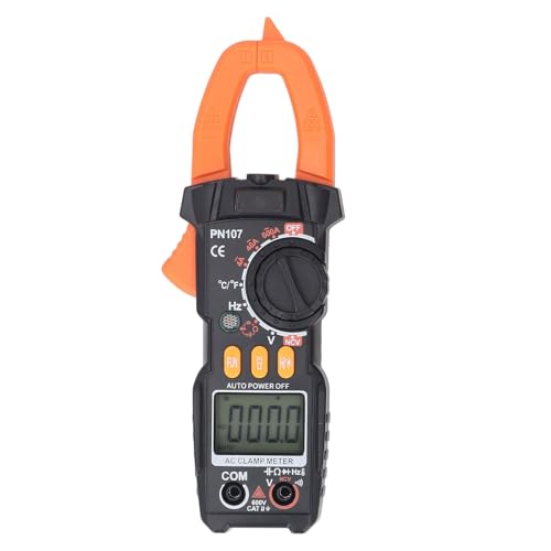 Pinza Amperimétrica Digital 600A 600V Multímetro Amperios Probador de Voltaje para Electricistas, Entusiastas y Profesionales