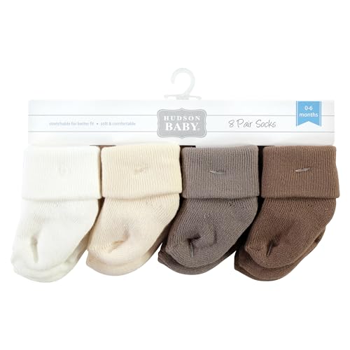Image of Hudson Baby Girls' Basic Socks,