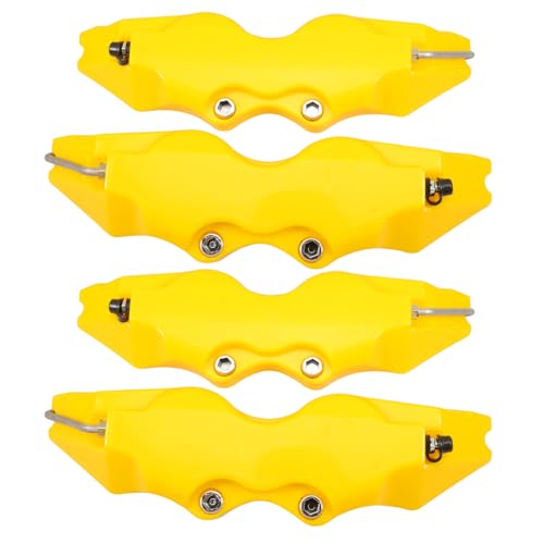 Caches d'étriers de frein arrière Zerodeko ABS jaune style 3D tuning automobile