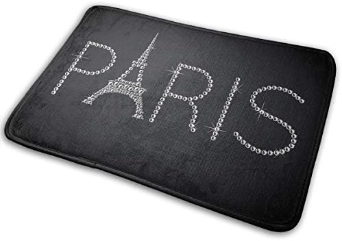 NGFF Paris Tower Diamond Entrance Floor Mat Home Decor Carpet Indoor Rectangle Doormat Kitchen Comfort Mats