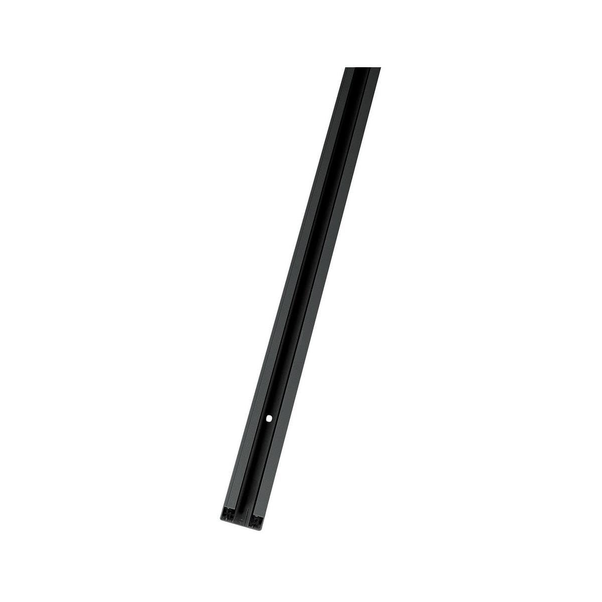 SLV 1-Phasen Aufbauschiene – Hochvolt-Stromschiene, 1 m, schwarz