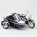 WXSM Motocicletta Modellino 1/18 Vintage 2001 per Harley FLHRC Road King Diecast A Tre Ruote Sidecar Modello di Moto Giocattolo Ornamenti per Adulti