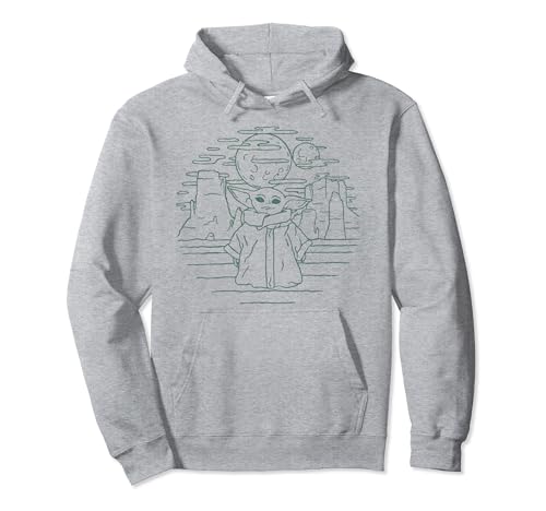 Idée cadeau Star Wars avec ce pull à capuche The Child Mandalorian