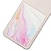 uCOLOR Phone Card Holder PU Leather Wallet Pocket Credit Card ID Case Pouch 3M Adhesive Sticker on Phone (fit for 4.7