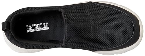 Image of Skechers -Men's Walking Shoes-Go Walk Menstrue, Black, 7 UK