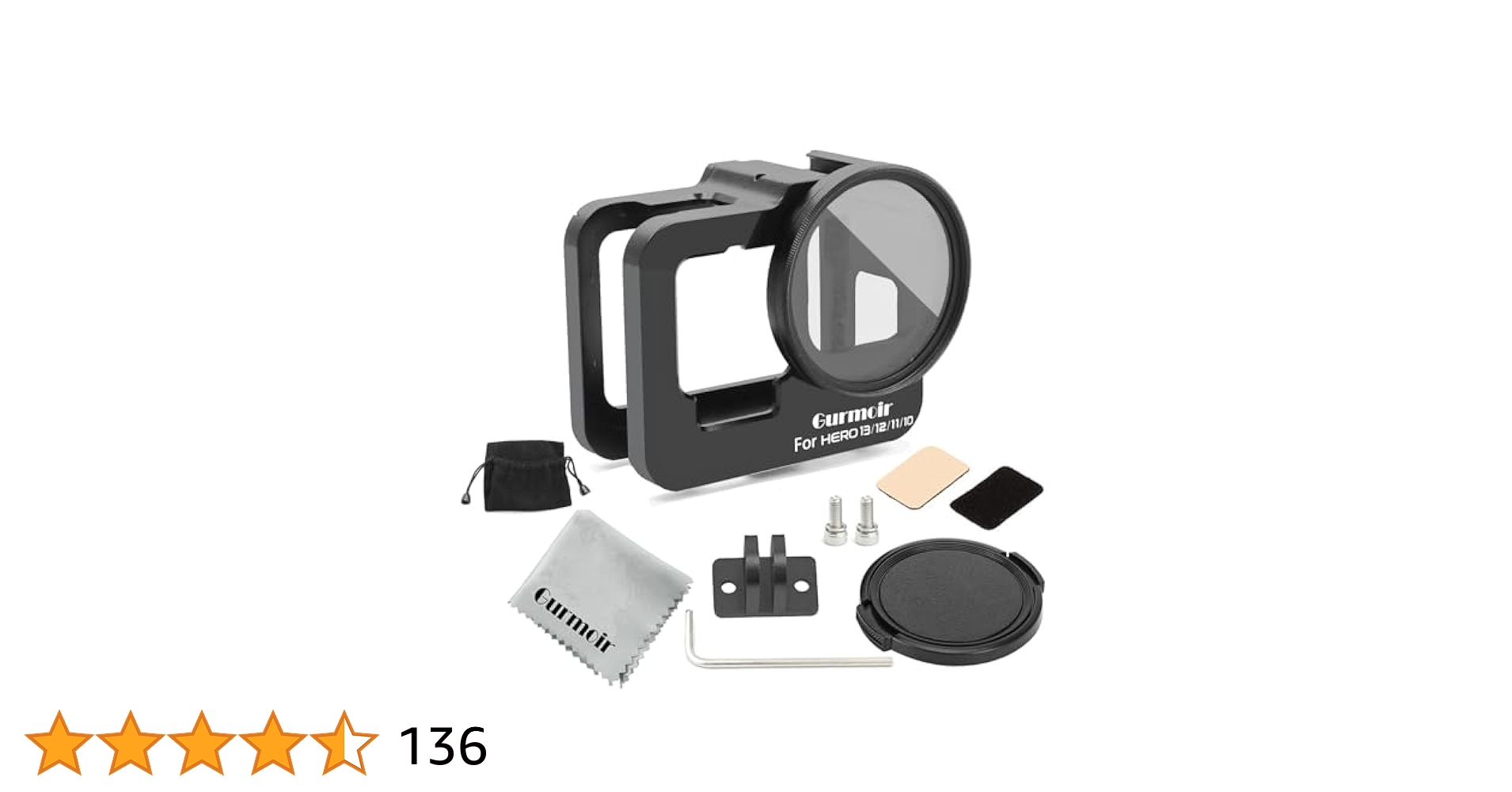 その他 iSteadyPrp2 GOPRO Amazon.com : Gurmoir Metal Protective Case for Go Pro Hero