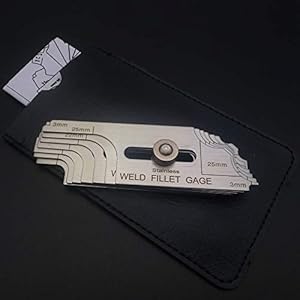 Gztigweld MG-11 Kehlnahtlehre 7-teiliges Set