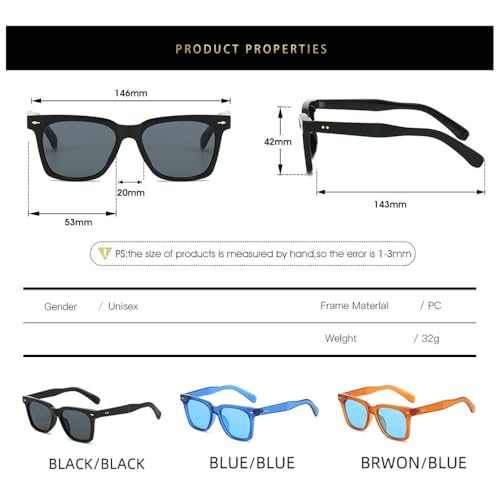 Nuances UV400 pour hommes résistant à la fatigue oculaire