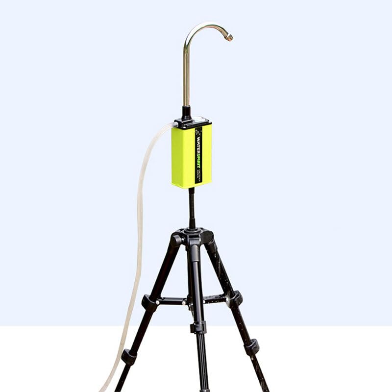 2400mAh Automatic Fishing Water Extractor Rechargeable IPX6 Waterproof Lightweight Outdoor Fishing Cleaning Water Injection Fishing Tools