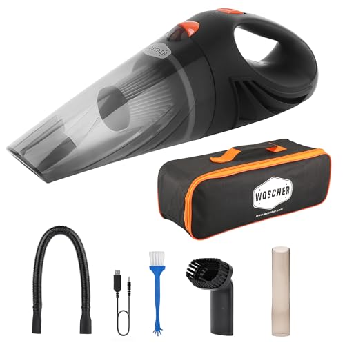 WOSCHER Orbit Cordless Vacuum Cleaner for Car & Home Use|2X Power...