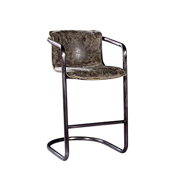 Bar Stool Bar Stool Personalized Home Iron Chair High Iron Iron Chair Leather Repair American Bar Chair Industrial Stool Breakfast Stool