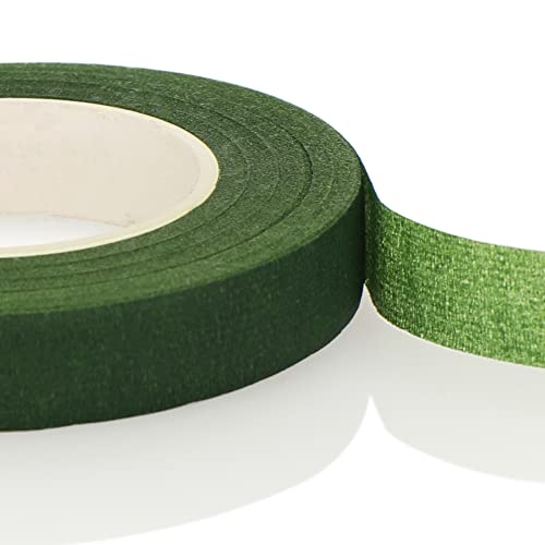 COM-FOUR® 4x Flower Tape - zelfklevende maskeertape voor bloemen - wikkeltape voor bloemisten - ambachtelijke crêpe (Bloementape - 13 mm) - Afbeelding 5