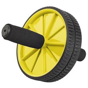 TNP Accessoires Dubbele Abdominale Oefening Roller Wheel Ab Wheel Met Kniemat Pad Rollers Abs Roller