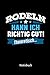Produktbild Rodeln kann ich richtig gut - theoretisch: Notizbuch, lustiges Geschenk für einen Rodler, 6 x 9 Zoll (A5), kariert