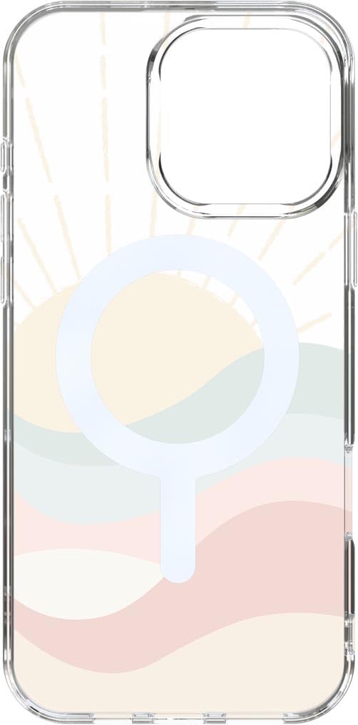 Casely iPhone 16 Pro Max Case | Here Comes The Sun | Colorblock Sunset | Compatible with MagSafe | Classic Ultra Slim Design - Image 9