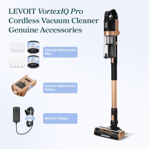 Image of Levoit VortexIQ Pro Genuine Vacuum Charger, 31V, 0.88A | Full Charge in 3-4 Hours, Wall-Mount or Separate Battery Charging, Compact & Durable Design