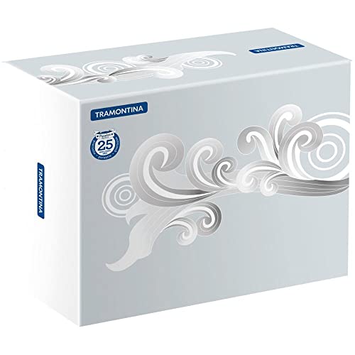 Caldeirão Fundo Triplo com Tampa Cabo de Baquelite, Tramontina, Solar 62727160, Inox, dimetro de 16