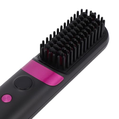 Cepillo alisador inalámbrico negro portátil miniatura 7