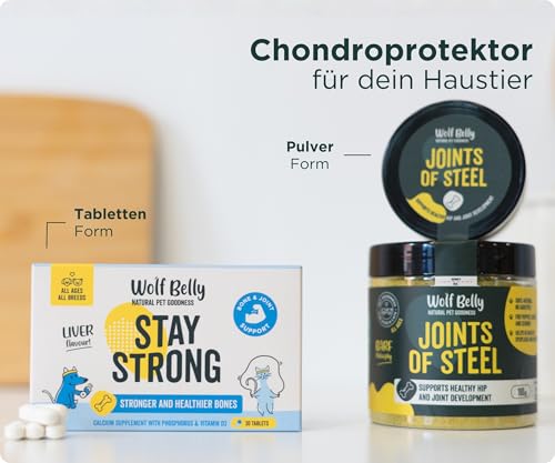 Wolf Belly - Calzium für Hunde und Katzen (30 STK.)