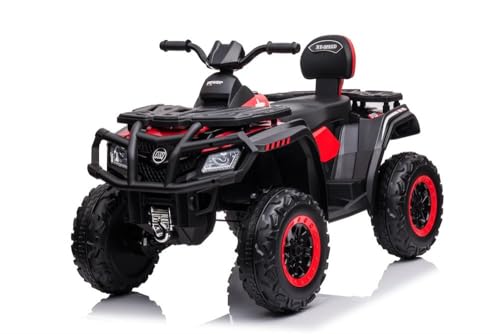 Quad Infantil Raptor XL III, 4x24V, Rojo, para NIÑOS 3-8 AÑOS (SIN Mando RC)