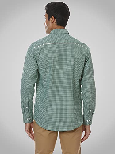 Image of SHIRT THEORY Blue Check Cotton Full Sleeves Casual Shirt for Men II Premium Cotton Shirt II Stylish Shirt for Men II Exclusive Men Casual Shirt II Luxury Shirts ||