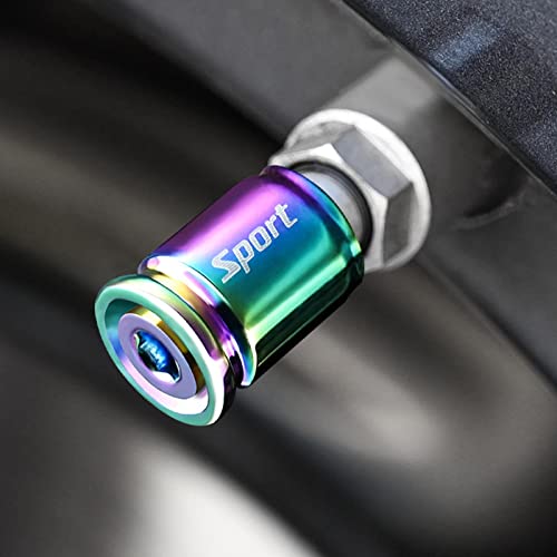Tampas de válvula de ar de pneu anti-roubo | Universal Aço Inoxidável Válvula de Pneu de Carro Tampõ