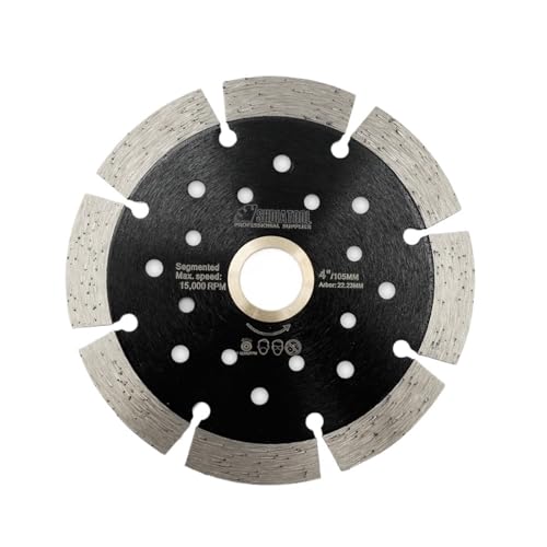 Disque diamanté 105mm pour couper le granit sans éclats